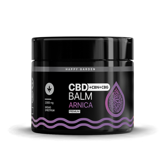 CBD & CBG & CBN Arnica Balm for Muscles & Joints 2000mg (60ml)